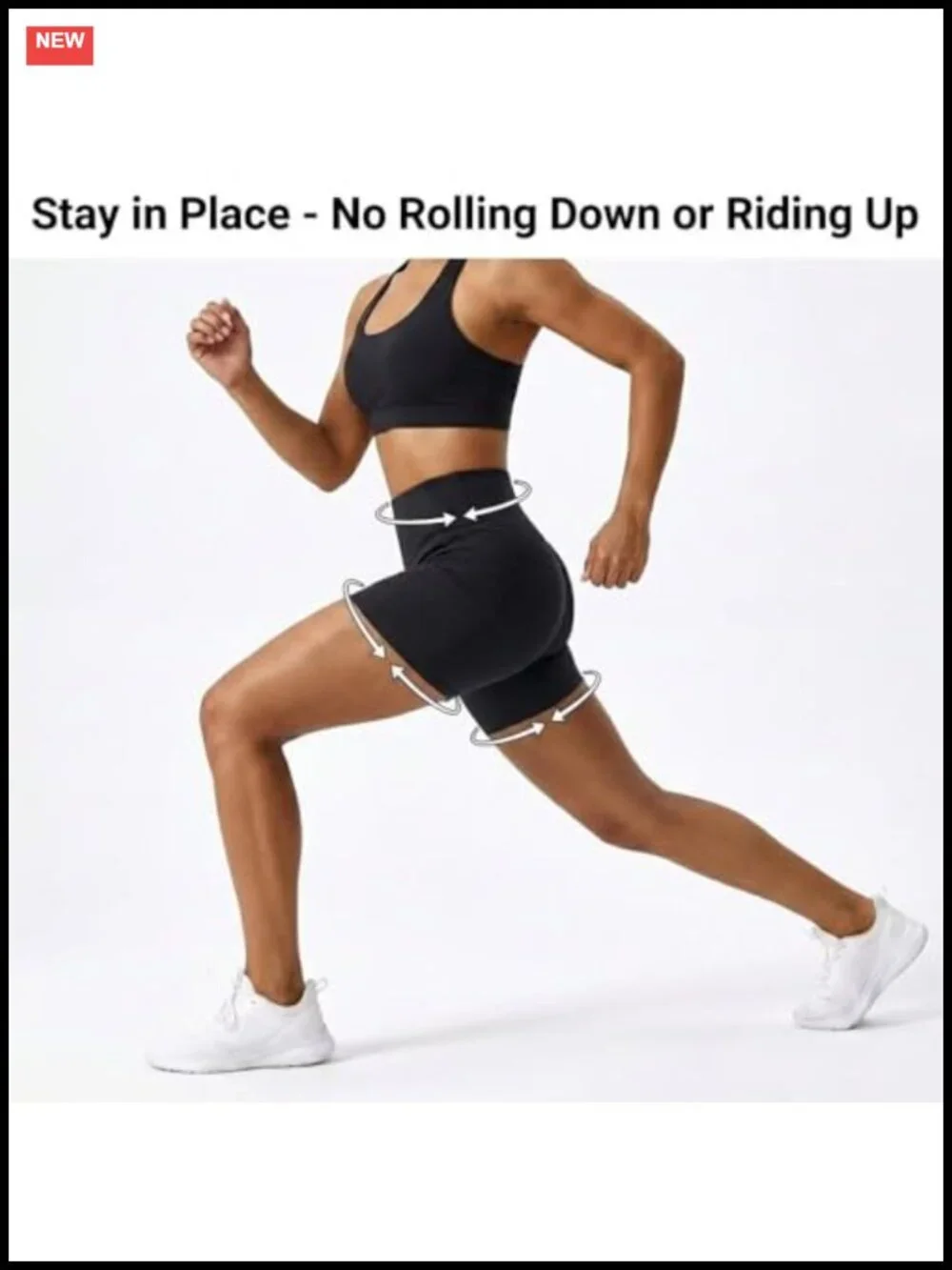 3 Pack Women's Biker Shorts with Pockets High Waist Tummy Control Yoga Running